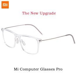 Parts Xiaomi New Fashion Retro Transparent Square Blue Light Blocking Computer Optical Prescription Glasses Frame Men and Women 999