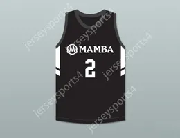 CUSTOM NAY Name Mens Youth/Kids G BRYANT 2 MAM BALLERS BLACK BASKETBALL JERSEY VERSION 3 TOP Stitched S-6XL