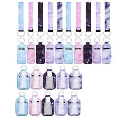 Keychains 30 Pieces Travel Bottle Keychain Holder Chapstick Reusable Containers Set With Wristlet Lanyards5920671