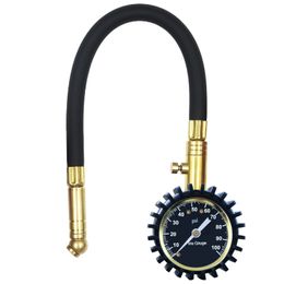 copper valve tube car mechanical tire pressure gauge