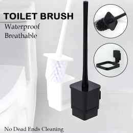 Holders Detachable Toilet Brush Wall Mounted Wc No Dead Ends Cleaning Tools Corner Cleaner Storage Holder Home Bathroom Accessories Sets