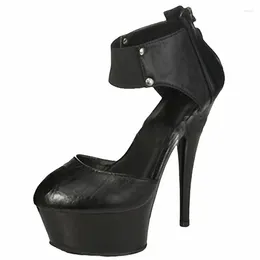 Dress Shoes Office Lady Must Buy Item! Stylish Platform Women 15cm Super High Heel Sexy Party / Dance