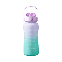 Water Bottles 2l Bottle Sports Cup With Inspirational Mark And Removable Philtre Is Suitable For Fitness Outdoor Transportation