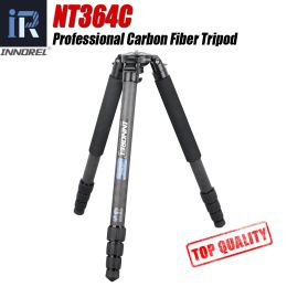 Accessories NT364C Professional Carbon Fibre Bowl Tripod for DSLR Camera Video Camcorder Heavy Duty 25kg Max Load Birdwatching Camera Stand