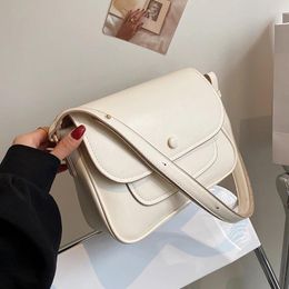 Shoulder Bags Niche Design Handbag 2024 Fashion Messenger Bag Senior Square Underarm Dual-use Width: 26cm