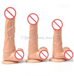 Dildo Vibrator Male Artificial penis Sex toys for women Female manual masturbation device Realistic Dildo sex product for couples5908093