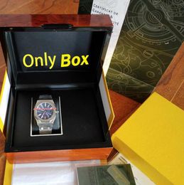 2021 New Sell Top Custom Quality Green Watch Box for All Series Boxes Watches Booklets Tags Papers9925414