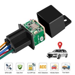 Trackers 2G 4G CJ730 Plus 995V Relay GPS Tracker Car Motorcycle ACC Status Tow Away Power Off SMS Alarm Shock Move Call Cut Oil Locator