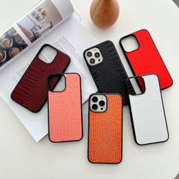 Crocodile pattern suitable for iPhone 15, Apple 4promax phone case, leather texture 2-in-1, 13/12 trend 11