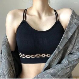 Women's Shapers 2024 Fashion Women Lady Casual Top Ladies Sleeveless Strapless Ruched Slim Crop Camisole Female Clothing Tanks