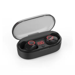 Headphones J29 Bluetooth 5.0 earphone inEar Earbuds Stereo Bass Sound Wireless Bluetooth Earphone with charge box