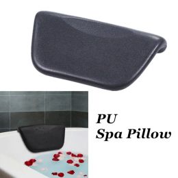 Pillow HotSpa Bath tub Pillow PU Bath Cushion With NonSlip Suction Cups, Ergonomic Home Spa Headrest For Relaxing Head, Neck, Back