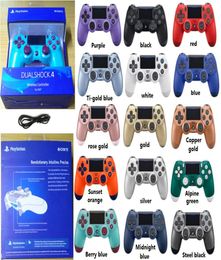 18 Colours PS4 Controller for PS4 Vibration Joystick Gamepad Wireless Game Controller for Sony Play Station With Retail package box6326423