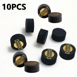 Billiard 10pcs 14mm Billiard Pool Cue Tips Billiard Heads Tips M Hardness 5 Layers Accessories