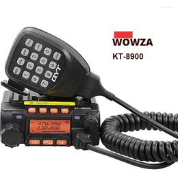 Walkie Talkie QYT KT-8900R 25W Tri-Band Mobile Radio Dual Standby 200CH Amateur KT-8900 Upgraded Version 0.5m 1.5m 2m Car