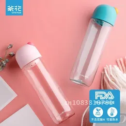 Water Bottles Sports Cup CHAHUA Men's And Women's Plastic High Temperature Resistant Children's Cute Portable Tritan