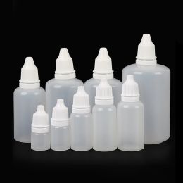 Bottles Wholesale dropping bottle Liquid Dropper Refillable Bottles Empty Plastic Squeezable Travel Paint Eye medicine bottle