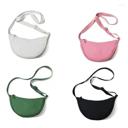 Waist Bags Large Capacity Chest Bag Casual Solid Colour Hobos Shoulder Crossbody For Women Men Travel Shopper