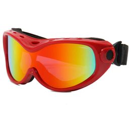 Ski Goggles, Outdoor Cycling Sports Glasses, Men's and Women's Fashionable Motorcycle Mountaineering Sunglasses, Windproof Glasses