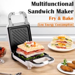 Appliances Sandwich machine breakfast machine household light food machine frying machine multifunction heating toast pressure toaster