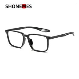 Sunglasses ShoneMes Anti Blue Light Square Glasses Frame Retro TR90 Computer Eyeglasses Ultra-Light Non-Slip Sports Eyewear For Men Women