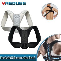 Safety Back Posture Corrector Adjustable Neck Brace Training Equipment Home Office Man Woman Postura Shoulder Support Correction Belt