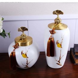 Vases Chinese Style Modern Minimalist Ceramic Vase Study Desktop Art Flower Arrangement Home Decoration Accessories For Living Room