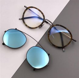 Whole Fashion Unisex Polarised Clip Sunglasses Full Rim Brand Design Mypoia Eyeglasses Spectacle9820332