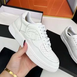 Designer Trainers Casual Shoes woman shoe Luxury brand Fashion printed denim stitching leather womens trainer sneakers 5678202