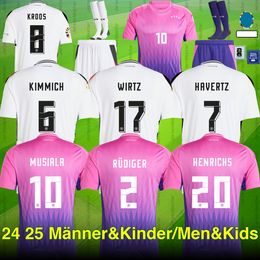 24 25 MUSIALA HAVERTZ MUSIALA Soccer Jersey 2024 Euro Cup GerMANys National Team Football Fans&Player Shirt 2025 Men Kids Kit Set Home Away GNABRY HENRICHS KIMMICH