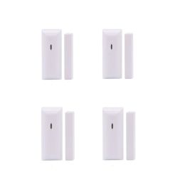 Kits 4PCS each Lot MD210R Door Window Sensor Door Detector Alarm with Low Battery Alert Compatible with Focus Alarm System