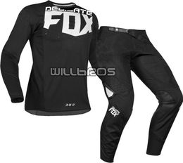 2019 DELICATE FOX MX 360 Kila Jersey Pants Motocross Dirt bike MTB ATV Adult Racing Gear Set Black1935159