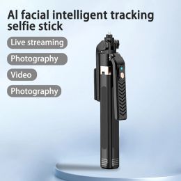 Sticks Selfie Stick Handheld AI Intelligent Tracking Selfie Stick Automatic Shooting Pole 360° Rotation Selfie Stand For iPhone Xiaomi