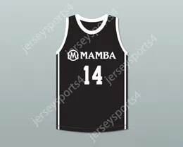 CUSTOM Name Mens Youth/Kids PAYTON CHESTER 14 MAMBA BALLERS BLACK BASKETBALL JERSEY VERSION 2 Stitched S-6XL