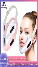 EMS Microcurrents Face Lift Massager Slimmer Double Chin Up Wrinkle Remover Skin Tightening Lifting Facial Care Device Tool Q060723441551