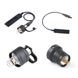 Lights WADSN M600 Flashlight M300 Switch Tailcap Accessories Scout Light Rear ST07 Tail Cap Switch Assembly Tail For M640 M340 Z068