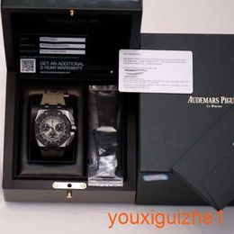 AP Timeless Wrist Watch Royal Oak 26470/26331/15400/26320 Automatic Mechanical Swiss Watch Leisure Sports Watch 26420SO Desert Yellow Diameter 43mm