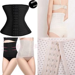 Waist Women Trainer Slimming Belt Sexy Body Shapers Modelling Steel Boned Postpartum Plus Size Bustiers Corsets Underwear 210708