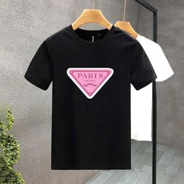 Men's T-Shirts Luxury Brand Paris 100% Cotton High Quty Printing Couple Ts Summer Harajuku For Men/Women Short Slve T-shirt Asian Size T240426
