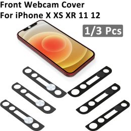 Parts Accessories Antispy Metal Webcam Cover Privacy Cap Front Camera Slider Lens Sticker For iPhone X XS 11 12 ProMax Mini