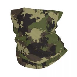 Fashion Face Masks Neck Gaiter Green Military Camouflage Bandana Neck Gaiter Printed Army Camo Balaclavas Wrap Scarf Warm Cycling Riding for Men Women Adult Y240425