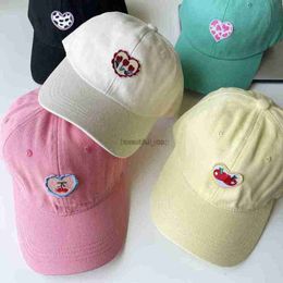 Designer Ball Caps Hat embroidered cloth with baseball cap cute girl small casual soft-top cap tide Hats