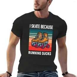 Men's Polos Roller Skating Derby Gift T-Shirt Plain Blanks For A Boy T Shirts Men