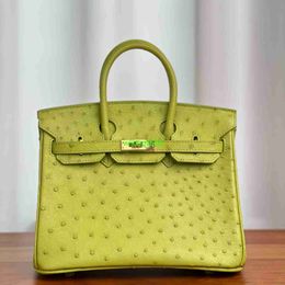 Bk 2530 Handbags Ostich Leather Totes Trusted Luxury Bags Special Price Ostrich Skin Platinum Bag 25cm Large Capacity Genuine Leather Womens have logo HBDS0O