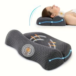 Pillow Soft Side Sleeper Anti Snore Washable Breathable Bed Sleeping Ergonomic Orthopaedic Anti Wrinkle Cervical Memory Foam Pillow