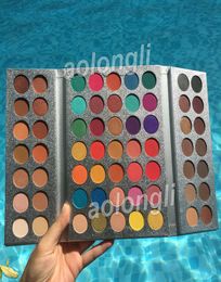 Makeup Beauty Glazed 63 Colours Eyeshadow Palette Gorgeous Me Eye shadow Tray pressed powder shimmer matte Eye Cosmetics3526338