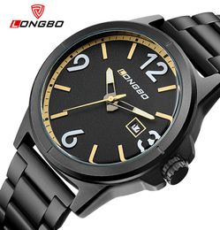 LONGBO Brand Business Sports Date Calendar Watch Stainless Steel Wristwatch Luxury Brand Watches montre femme 30037766171