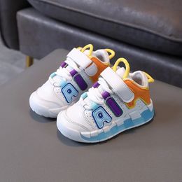 Children Sports Shoes Infant Soft-soled Toddler Shoes Fall Girls Baby Breathable Net Sneakers Fashion Kids Shoes for Boys 240417