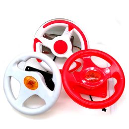 Games 22cm Steering Wheel Children's Amusement Coin Pusher Swing Machine Hd Motorcycle Crazy Racing Fire Car Arcade Game Accessories