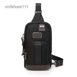 Shoulder Crossbody Designer Chest Backpack TUMMII Minimalist Bag Mens Mens Commuter Chest TUMMII Thin Travel One Back Business Pack Leisure 2223402 YRK4